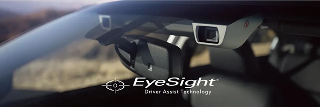 2016年,EyeSight系统装机100万辆;同年该系统进入中国; 2016年,EyeSight系统装机100万辆;同年该系统进入中国;